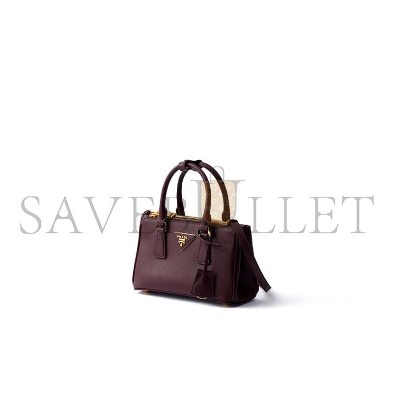 PRADA GALLERIA MINI SAFFIANO LEATHER BAG 1BA916 (21*12.5*8.5cm)
